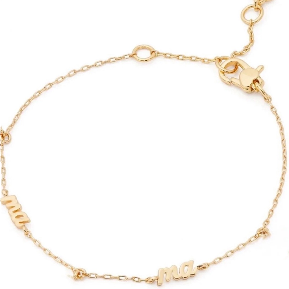 $68 Kate Spade Love You, Mom ‘ma ma’ Bracelet